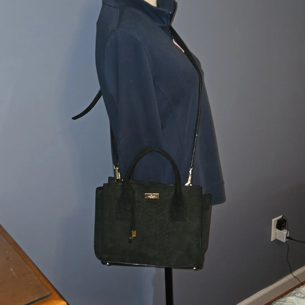 Kate Spade Textured Black Satchel - Picture 8 of 8
